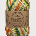 חוט כותנה אמה דול מולטיקולור Emma Doll Multicolor ירוק