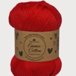 חוט כותנה Emma Cotton אדום חוט כותנה Emma Cotton אדום