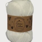 חוט כותנה Emma Cotton לבן חוט כותנה Emma Cotton לבן